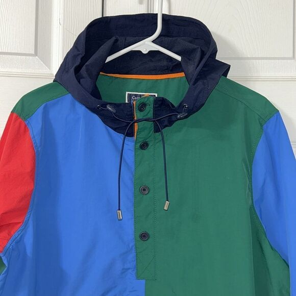 Club Room Men’s Color block Nylon Lightweight Windbreaker Jacket(Size Medium) - Picture 5 of 9